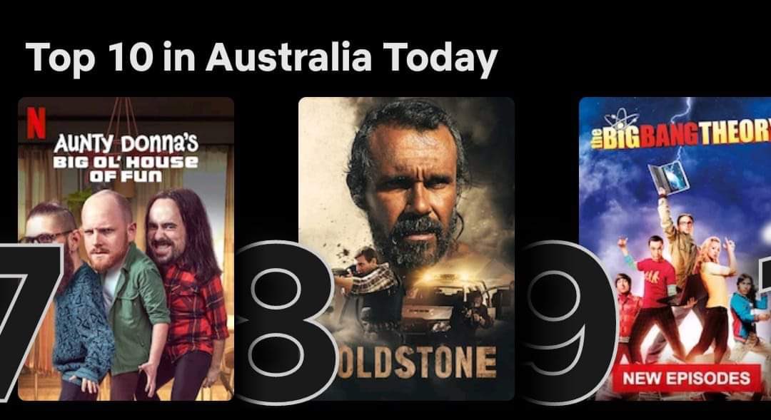 Trending in Australia today! Way to go, @AuntyDonnaBoys! #AuntyDonnasBigOlHouseOfFun @NetflixIsAJoke 