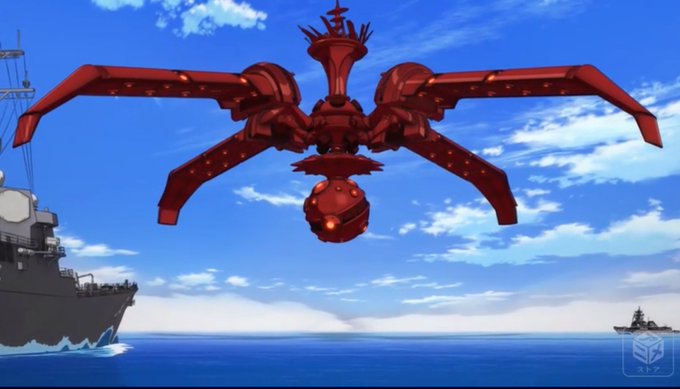 #ビビオペ 2話1話に引き続き、まるまるアローン四脚型との戦闘回。初見だったときの印象で強く残っていることとして、あかね #ビビオペ 2話1話に引き続き、まるまるアローン四脚型との戦闘回。初見だったときの印象で強く残っていることとして、あかね