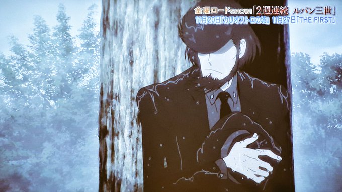 葬儀に出てるときの次元大介いつもの帽子とは別に葬儀用の帽子に変えてるところなんて芸が細かい😀#ルパン三世 #グッバイパー 葬儀に出てるときの次元大介いつもの帽子とは別に葬儀用の帽子に変えてるところなんて芸が細かい😀#ルパン三世 #グッバイパー