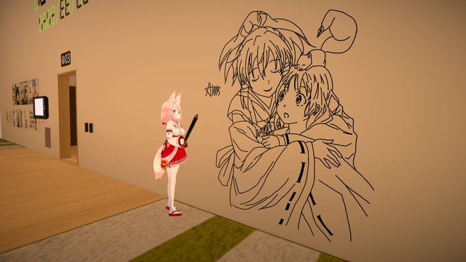 今日は「良いいなりの日」なので「いなり、こんこん、恋いろは」を描きました~!MERoomでお絵描きするの、すごく久々な気 今日は「良いいなりの日」なので「いなり、こんこん、恋いろは」を描きました~!MERoomでお絵描きするの、すごく久々な気