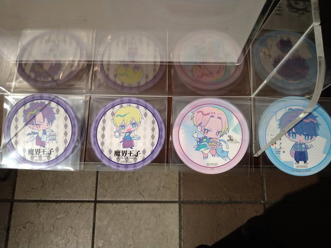 雪広うたこ原画展 プリカフェ コースター B-PROJECT Bプロ 魔界王子 彼いら カナハル譲:ダンタリオン×3、ウ 雪広うたこ原画展 プリカフェ コースター B-PROJECT Bプロ 魔界王子 彼いら カナハル譲:ダンタリオン×3、ウ