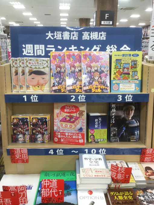 【今週の売れ筋ランキング】総合1位:おしりたんてい おしりたんていのこい⁉︎2位:すとろべりーめもりーvol.63位:明 【今週の売れ筋ランキング】総合1位:おしりたんてい おしりたんていのこい⁉︎2位:すとろべりーめもりーvol.63位:明