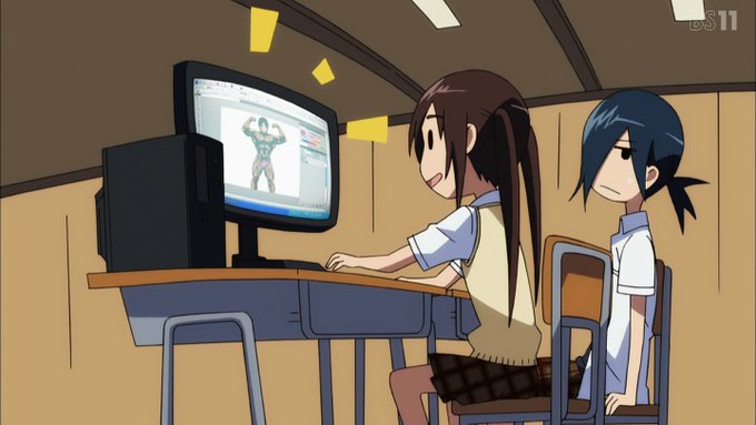 専門授業w #生徒会役員共 #seitokai #bs11 専門授業w #生徒会役員共 #seitokai #bs11