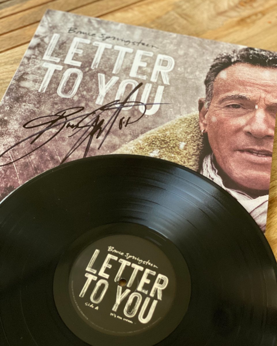 Attention 🇺🇸 - sign up for a chance to win a rare signed copy of #LetterToYou  