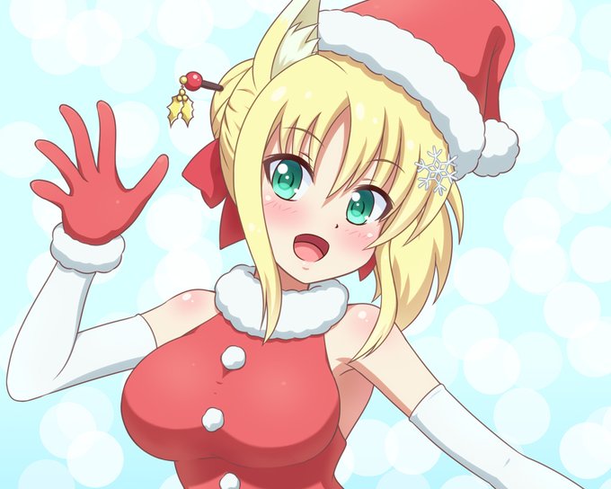サンタなユキカゼ・パネトーネでござる#ドッグデイズ サンタなユキカゼ・パネトーネでござる#ドッグデイズ