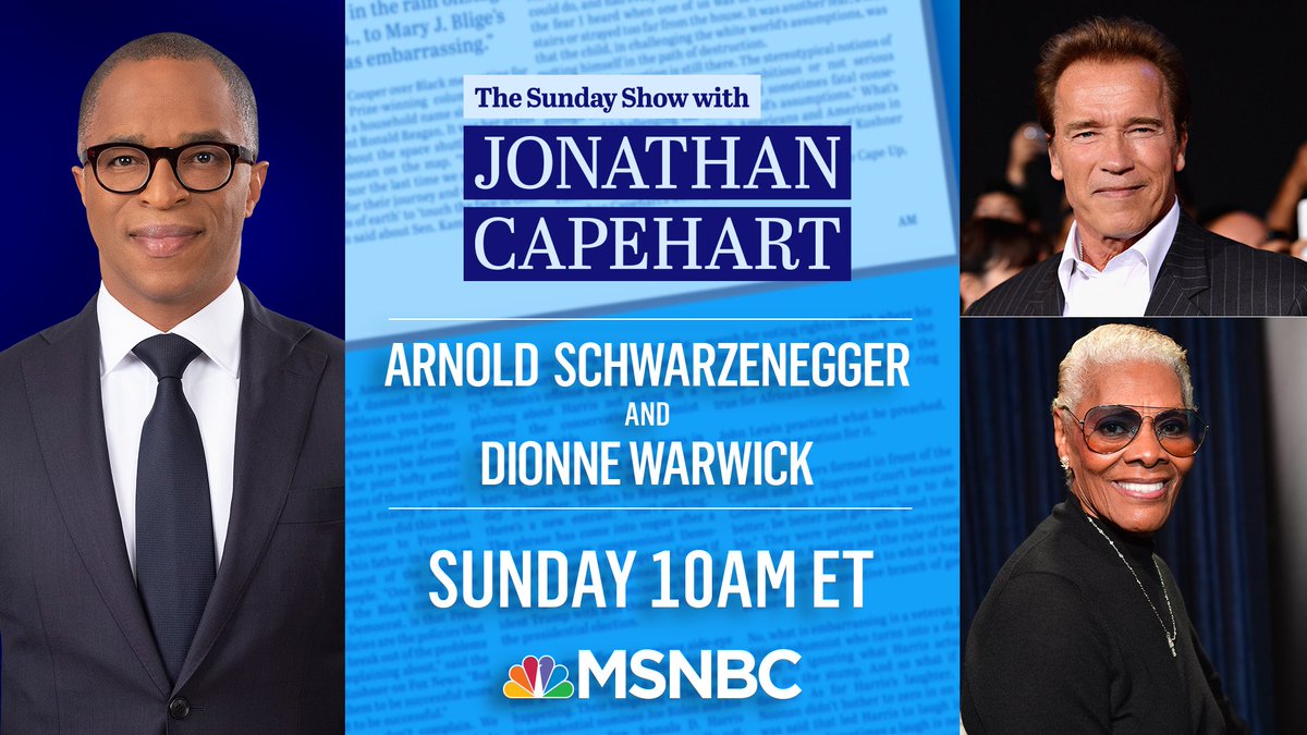 Tune in at 10AM Eastern. I’m talking about our upcoming Democracy Action Hero awards  with @CapehartJ on @MSNBC. 