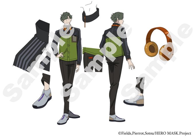 『HERO MASK』のアニメーション設定を紹介!今回は第16話のキャラクター設定をpick up#HEROMASK 『HERO MASK』のアニメーション設定を紹介!今回は第16話のキャラクター設定をpick up#HEROMASK