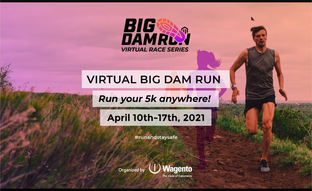 bigdamrun: WOOHOO! 110 days until our virtual #BigDamRun! It's not too early to start logging miles! https://t.co/8TyhqNYeB4