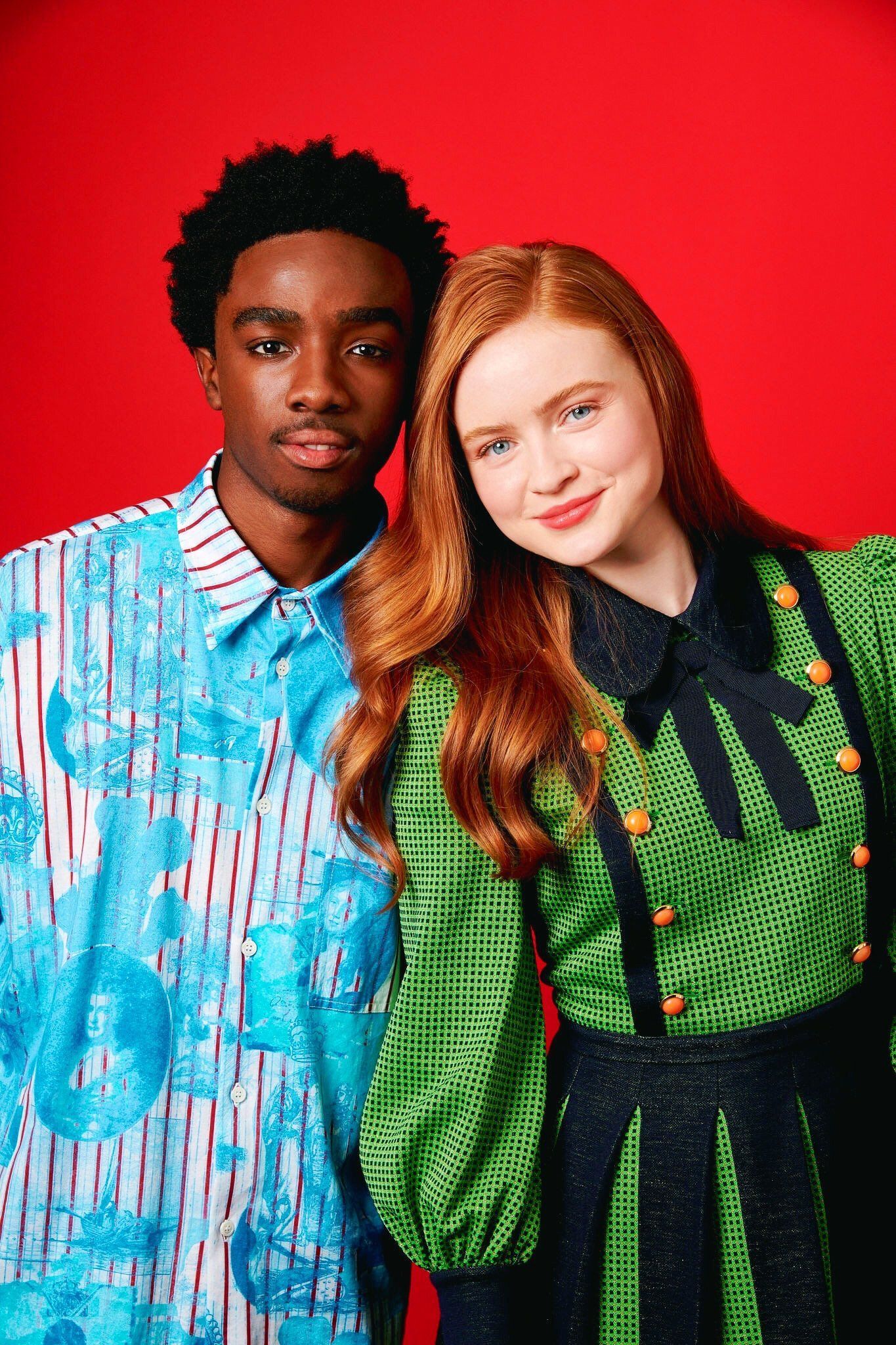 Caleb McLaughlin with Girlfriend  