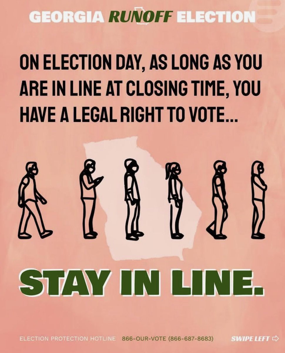 #Georgia voters: If you are still in line, here is some important information for you. #gasen 
