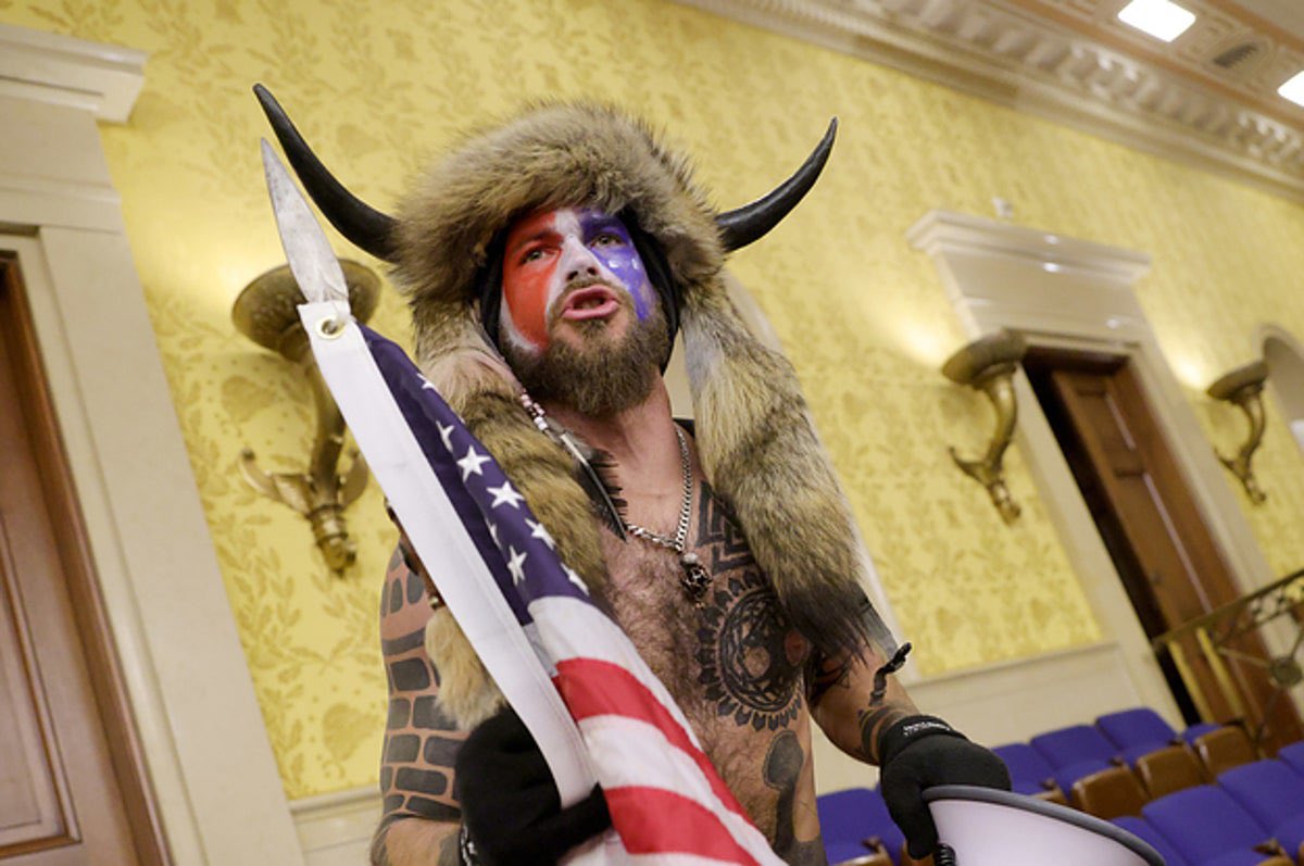 Viking Daniel Boon should be required to wear his costume for the duration of his prison term. 