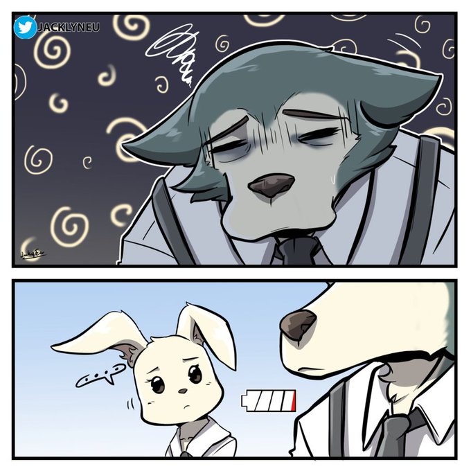 Beastars fancomic.Legosi is very tired, Haru decide to help Beastars fancomic.Legosi is very tired, Haru decide to help