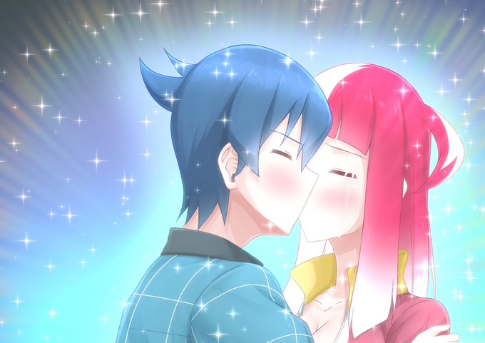 AKIBA'S TRIP 12話 例のシーンのタモマヨ💙❤️ AKIBA'S TRIP 12話 例のシーンのタモマヨ💙❤️