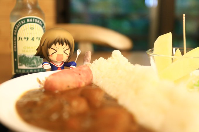 #深夜のねんどろ撮影60分一本勝負2/10【あたたかい】寒い日はあったかいカレーを食べたい🍛#未確認で進行形 #深夜のねんどろ撮影60分一本勝負2/10【あたたかい】寒い日はあったかいカレーを食べたい🍛#未確認で進行形