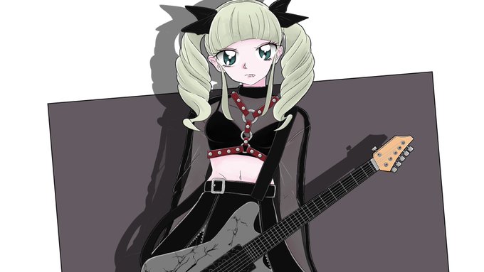 ユリカ様描けました〜🥰ギター描くのほんんんんんんんとにむり!!!!ファボリツしないと血を吸うわよ!#イラスト#アイカツ# ユリカ様描けました〜🥰ギター描くのほんんんんんんんとにむり!!!!ファボリツしないと血を吸うわよ!#イラスト#アイカツ#
