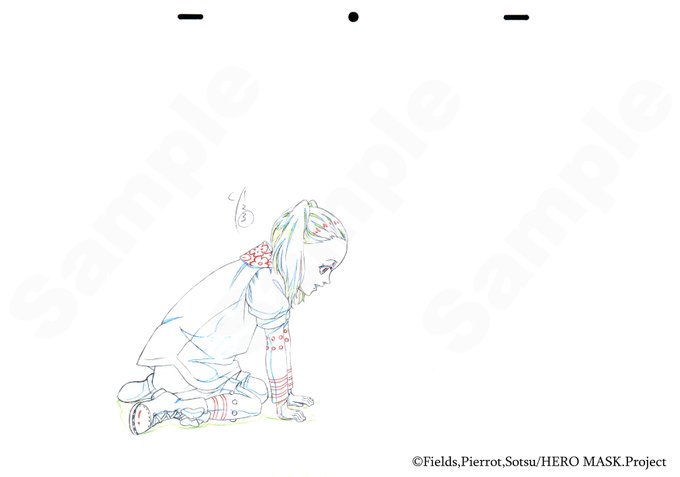 『HERO MASK』ファーストシーズンの名場面をプレイバック!第3話、名場面の原画をpick upLooking ba 『HERO MASK』ファーストシーズンの名場面をプレイバック!第3話、名場面の原画をpick upLooking ba