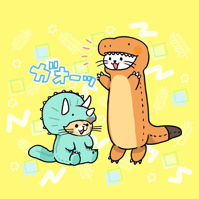 オコヤマザウルス!!#オコジョとヤマネ #おこやま オコヤマザウルス!!#オコジョとヤマネ #おこやま
