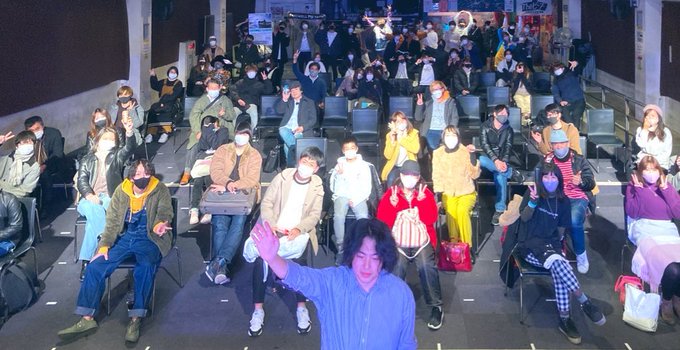 夕景の彼方presents「義風堂々龍驤虎視」 @ umeda TRADこんな状況下の中来ていただいたお客様、出演してい 夕景の彼方presents「義風堂々龍驤虎視」 @ umeda TRADこんな状況下の中来ていただいたお客様、出演してい