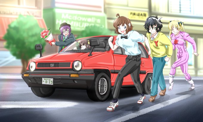 シティ…in the CITY!!#ホンダシティ#ばくおん シティ…in the CITY!!#ホンダシティ#ばくおん