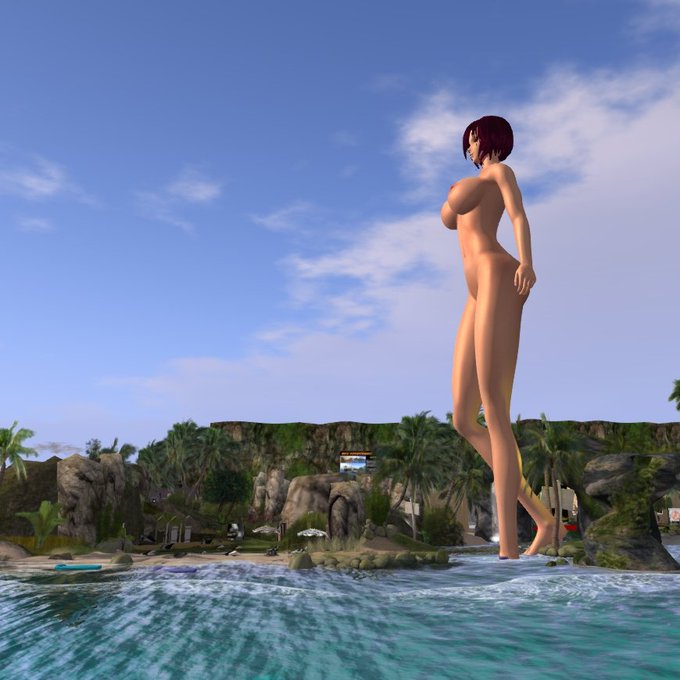 自粛疲れ?#Giantess #GIGANT #巨大娘 #secondlife #sizetweet 自粛疲れ?#Giantess #GIGANT #巨大娘 #secondlife #sizetweet