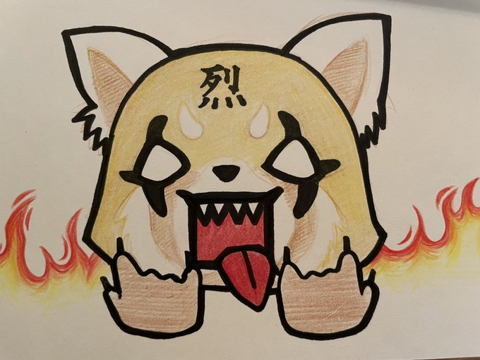 本日のイラスト。①アグレッシブ烈子(ブチギレver.)②フレフレキャピイ(Pocochaのキャラ)#もゆ山ラーメンミーテ 本日のイラスト。①アグレッシブ烈子(ブチギレver.)②フレフレキャピイ(Pocochaのキャラ)#もゆ山ラーメンミーテ