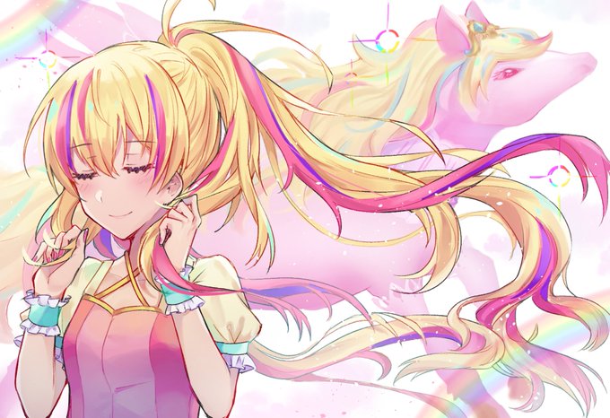 ハナちゃんとオーロラペガサス#aikatsu #アイカツプラネット ハナちゃんとオーロラペガサス#aikatsu #アイカツプラネット