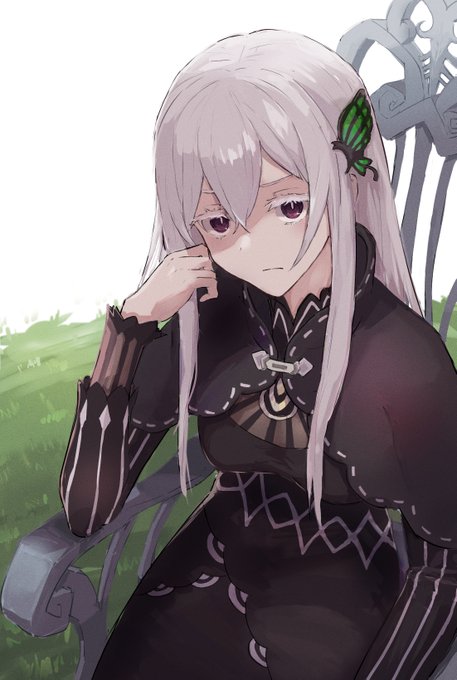冷めた表情のエキドナさん好き#リゼロ 冷めた表情のエキドナさん好き#リゼロ
