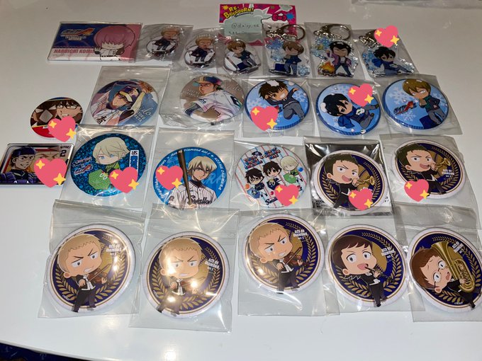 ダイヤのA キャラウムカフェ 交換 譲渡譲→アクリルチャーム 降谷 東条 雷市 アクスタ 金丸2 東条缶バッジ 沢村 降 ダイヤのA キャラウムカフェ 交換 譲渡譲→アクリルチャーム 降谷 東条 雷市 アクスタ 金丸2 東条缶バッジ 沢村 降