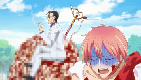 かわいい見た目のステッキで敵を撲殺する魔法少女俺というアニメがありましてw#こんな武器の魔法少女は嫌だ かわいい見た目のステッキで敵を撲殺する魔法少女俺というアニメがありましてw#こんな武器の魔法少女は嫌だ