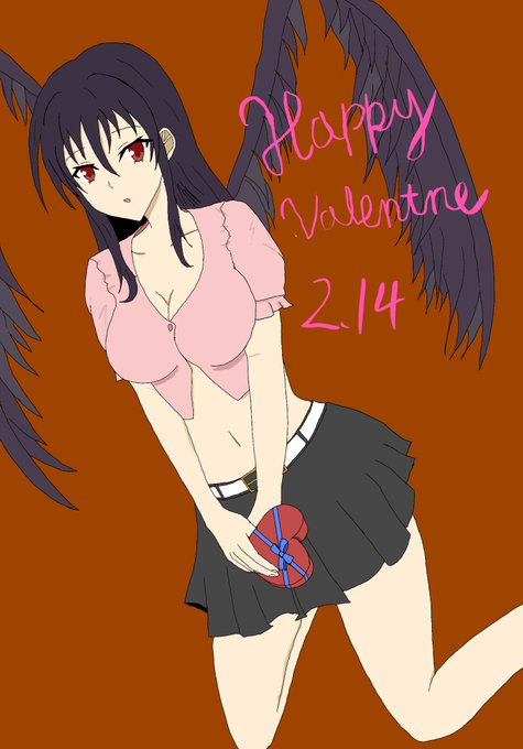 レイナーレのイラスト描けた!せっかくのバレンタインデーなのでバレンタインイラストにしてみた。もう少し髪のボリューム増やし レイナーレのイラスト描けた!せっかくのバレンタインデーなのでバレンタインイラストにしてみた。もう少し髪のボリューム増やし