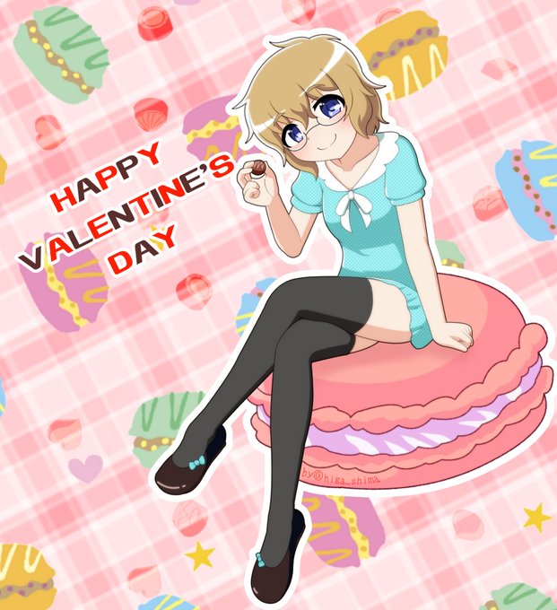 桃内まゆらさんを描きました。バレンタインデーらしいのでなんとなくそれっぽい感じで5年前の絵をリメイクしています。#未確認 桃内まゆらさんを描きました。バレンタインデーらしいのでなんとなくそれっぽい感じで5年前の絵をリメイクしています。#未確認