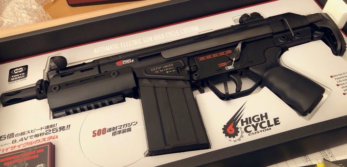 青春×機関銃を読んでからサバゲーを始め、自分の銃が欲しいと思ってました。そして、今日銃が届きました!G3SASHCで蛍が 青春×機関銃を読んでからサバゲーを始め、自分の銃が欲しいと思ってました。そして、今日銃が届きました!G3SASHCで蛍が