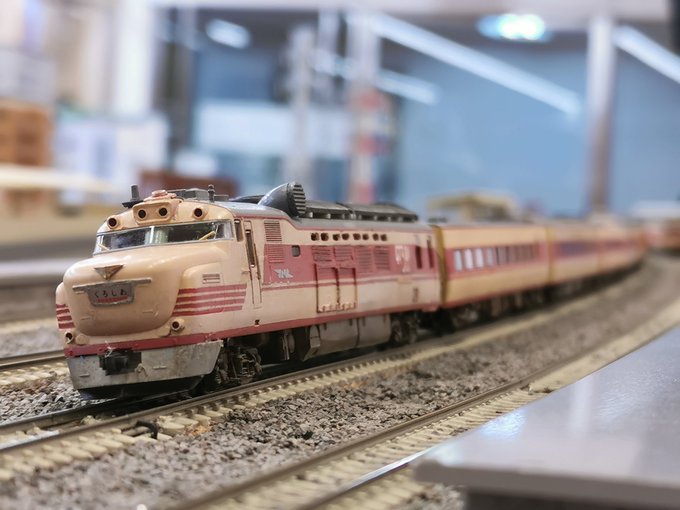 ①國鉄キハ381系ガスタービン動車毎度おなじみ、「RAILWARS!」に登場するガスタービン式の動力集中式特急車です。初 ①國鉄キハ381系ガスタービン動車毎度おなじみ、「RAILWARS!」に登場するガスタービン式の動力集中式特急車です。初