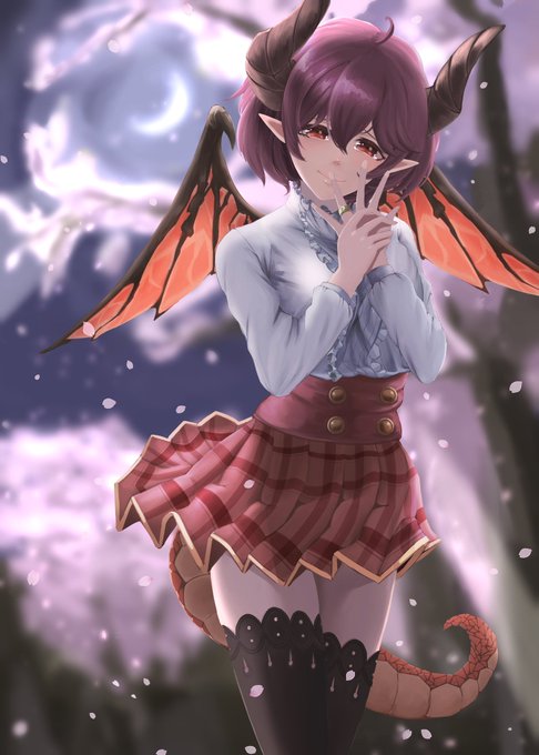 まーさん に依頼してグレアを描いて頂きました!自分の大好きなグレアと好きな物である三日月+もう少しで春ということで桜!薬 まーさん に依頼してグレアを描いて頂きました!自分の大好きなグレアと好きな物である三日月+もう少しで春ということで桜!薬