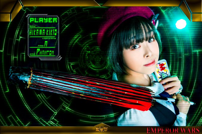 【EMPEROR WARS】ビジュアル公開⑪PLAYER氷川桔梗…かおりかりんCARDEAR明智光秀(イケメン戦国THE 【EMPEROR WARS】ビジュアル公開⑪PLAYER氷川桔梗…かおりかりんCARDEAR明智光秀(イケメン戦国THE