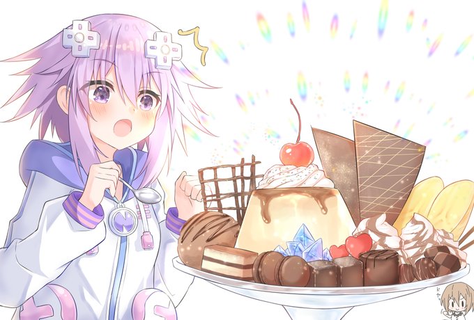 結局どっちも作った🍫🍮#ネプテューヌ 結局どっちも作った🍫🍮#ネプテューヌ