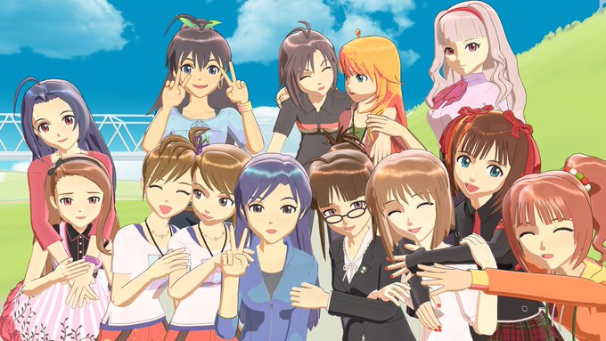 よし、千早の誕生日前に出来た。リトルバスターズの集合写真を撮る所真似てなんとか作ってみた。 よし、千早の誕生日前に出来た。リトルバスターズの集合写真を撮る所真似てなんとか作ってみた。
