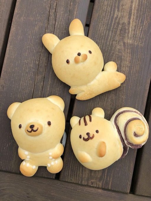 ハルチカ先生❤️こちらのパン屋さんのHPみたら、なんとノワさん🧸パンありました ハルチカ先生❤️こちらのパン屋さんのHPみたら、なんとノワさん🧸パンありました