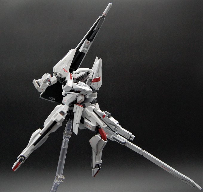 #ガンプラの画像を貼るとRTされると聞いて#ガンプラガンプラをミキシングして、 #シドニアの騎士 の「一七式衛士 白月改 #ガンプラの画像を貼るとRTされると聞いて#ガンプラガンプラをミキシングして、 #シドニアの騎士 の「一七式衛士 白月改