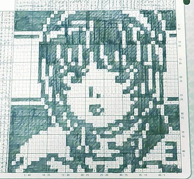 『白羽由希奈』#イラストロジック #スーパーペイントロジック #クロムクロ #白羽由希奈 #相互フォロー100 #相互チ 『白羽由希奈』#イラストロジック #スーパーペイントロジック #クロムクロ #白羽由希奈 #相互フォロー100 #相互チ