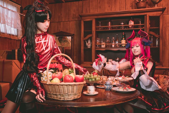 【⚠︎cos】Fate/EXTRA CCC.休息.赤ランサー: シェリー遠坂凛: 陵未Photo: カエデさん 【⚠︎cos】Fate/EXTRA CCC.休息.赤ランサー: シェリー遠坂凛: 陵未Photo: カエデさん