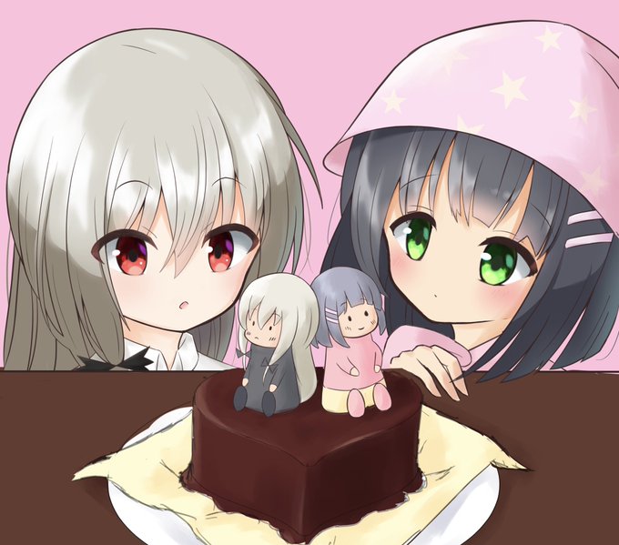 もう過ぎてしまいましたがとなりの吸血鬼さんでバレンタインイラストです#吸血鬼さん もう過ぎてしまいましたがとなりの吸血鬼さんでバレンタインイラストです#吸血鬼さん