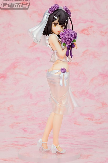 \予約受付中/『プリズマ☆ファンタズム』美遊がウェディングビキニ姿でフィギュア化!パレオやブーケは着脱可能!カドカワスト \予約受付中/『プリズマ☆ファンタズム』美遊がウェディングビキニ姿でフィギュア化!パレオやブーケは着脱可能!カドカワスト