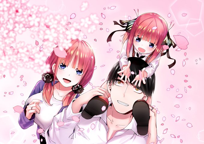 家族🦋#五等分の花嫁 #中野二乃 #风二乃 家族🦋#五等分の花嫁 #中野二乃 #风二乃