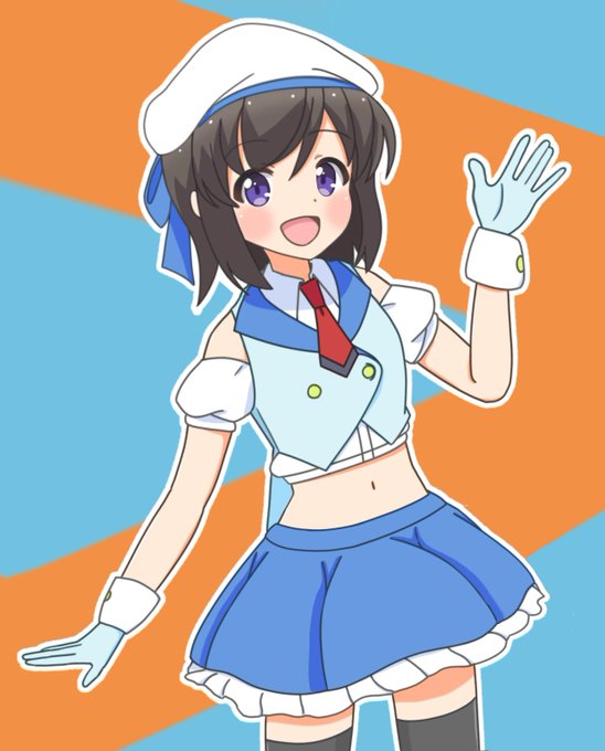 ロコドルフェスタの衣装が好きなので描いた!#ろこどる ロコドルフェスタの衣装が好きなので描いた!#ろこどる