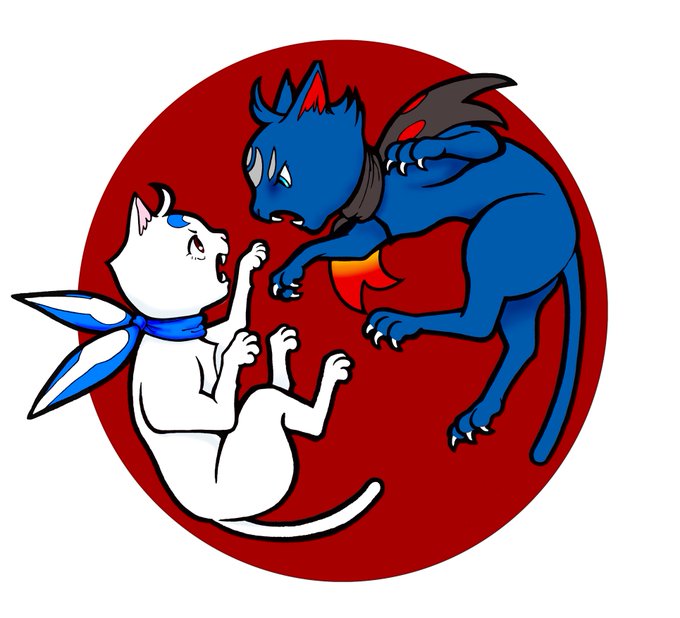 #猫の日 らしいので前に描いた #gレコ キャラを勝手に混ぜたネコンギスタを… #猫の日 らしいので前に描いた #gレコ キャラを勝手に混ぜたネコンギスタを…