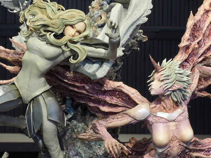「#CLAYMORE:テレサ vs. プリシラ」をはじめ圧倒的ディテールの新作スタチューが集合!「第1回 FIGURAM 「#CLAYMORE:テレサ vs. プリシラ」をはじめ圧倒的ディテールの新作スタチューが集合!「第1回 FIGURAM