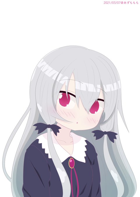 不思議系少女ソフィーちゃん描いてみたソフィーちゃん31人目。少し目の感じを変えてみました。これと目隠れだけで、途端に謎の 不思議系少女ソフィーちゃん描いてみたソフィーちゃん31人目。少し目の感じを変えてみました。これと目隠れだけで、途端に謎の