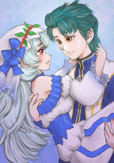 #メルスト #メルストお絵描き死者の国1st、ジャントール&エレオノール。 #メルスト #メルストお絵描き死者の国1st、ジャントール&エレオノール。