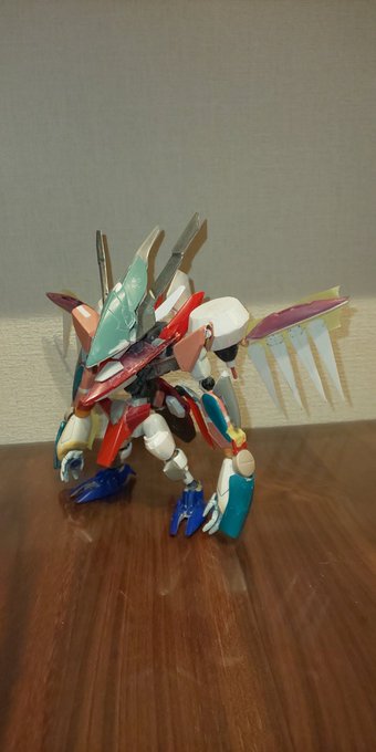 マークニヒトほぼ完成です。が、再ザルヴァートル化しようか、どうしようか。#ガンプラファフナー化#ファフナー マークニヒトほぼ完成です。が、再ザルヴァートル化しようか、どうしようか。#ガンプラファフナー化#ファフナー